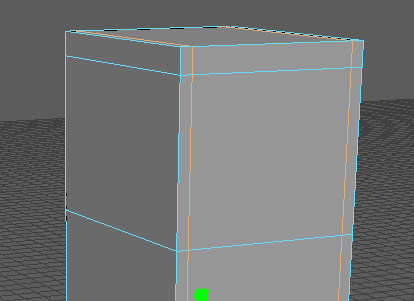 Creating high-poly file cabinet