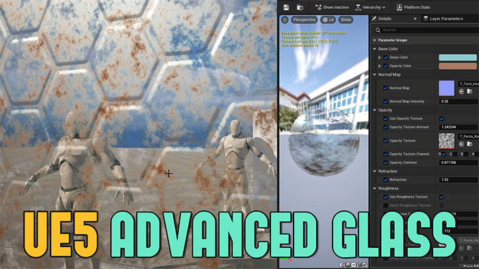 UE5: How to Create Advanced Glass Material