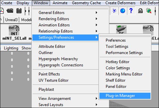 Window --> Setting/Preferences --> Plug-in Manager